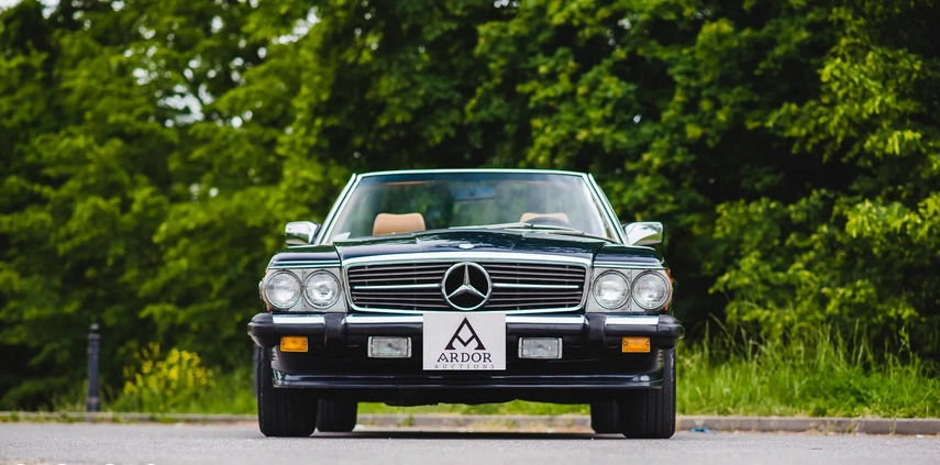 Mercedes-Benz SL cena 107000 przebieg: 172000, rok produkcji 1988 z Kalisz Pomorski małe 631